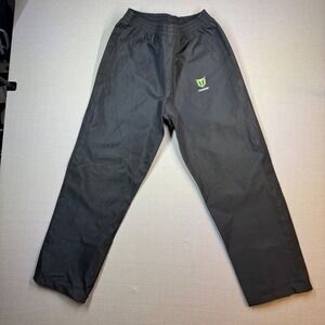 TideWe Mens Rain Waterproof Pants Outdoor Hunting Fishing Hiking Black Size M
